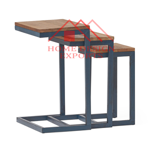 Muebles modernos para sala de estar, sofá, mesa auxiliar, muebles para el hogar moderno, mesa de mármol, muebles de mesa anidada de Metal - Product Image 3