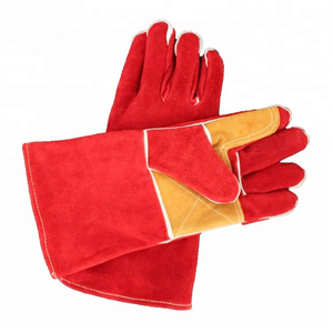 2025 Gants de soudage en cuir enduit de PU de haute qualité du Pakistan Conception de logo personnalisé avec poignées respirantes pour la protection - Product Image 2