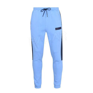 Pantalon de sport décontracté pour homme Pantalon en coton léger avec décoration taille moyenne à motif anti-rides Style tendance - Product Image 3