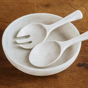 Grand bol en résine avec cuillère, vaisselle, bol de service, dernier design, toutes tailles disponibles, plats et assiettes modernes - Product Image 1