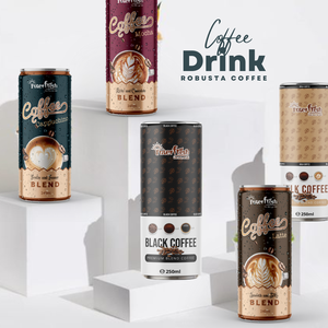 INTERFRESH Canned Coffee Drink Instant Black Coffee Milk Coffee Drink Can Custom Brand for USA & Canada Retailers | HACCP HALAL - Product Image 5