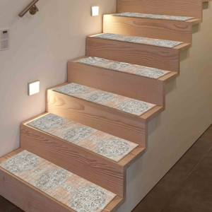 Ethnic Pattern Printed <b>Rug</b>: Bohemian, <b>Boho</b>, Modern Design,Step <b>Rug</b> - Product Image 3