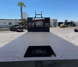 Camión de plataforma plana GMC Top Kick C6500 de 20 pies, usado, muy demandado, con transmisión automática Allison de 5 velocidades, listo para exportación. - Product Image 2