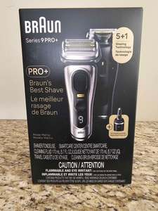 Máy cạ<span class=keywords><strong>o</strong></span> râu điện Br <span class=keywords><strong>aun</strong></span> Series 9 PRO+ dành cho nam, sạc lại được, 5 đầu cạ<span class=keywords><strong>o</strong></span> chính xác, có chức năng tỉa tóc dài - Product Image 3