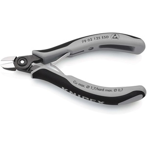 Precision Electronics Side <b>Cutters</b> 125mm Beveled <b>Edge</b> ESD Safe Form 0 - Product Image 6