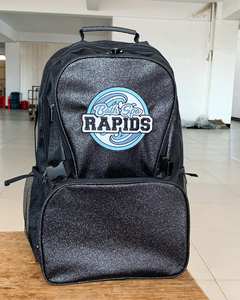 Mochila para equipos de animación, bolsas de porristas, mochila de porristas, mochila de viaje impermeable con purpurina para estudiantes - Product Image 3