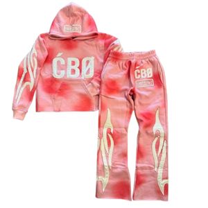 Vêtements de sport décontractés en coton pour hommes Vêtements de fitness Survêtements tissés respirants Joggers de sports d'hiver Survêtements d'extérieur - Product Image 1