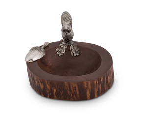 Bol en bois attrayant en laiton AK de couleur foncée avec lapin en métal et cuillère bol de conception Standard pour décor de cuisine/vaisselle - Product Image 2