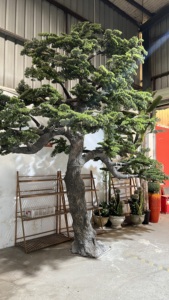 Branches de pin artificielles, grande <span class=keywords><strong>plante</strong></span> en pot, faux grands piniers japonais, faux cèdres, piniers artificiels pour la décoration de la <span class=keywords><strong>maison</strong></span> - Product Image 4
