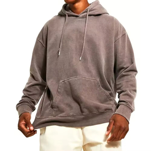 Sudadera con Capucha Bordada Extra Grande para Hombre, 100% Algodón de Alta Calidad, Personalizable, Ecológica, Estilo Urbano, Informal para Adultos - Product Image 3