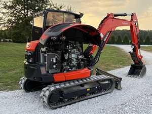 Compre Mini Excavadora Kubota KX057-5 Usada, Miniexcavadora de 5 Toneladas, 6 Toneladas, Máquina para Movimiento de Tierras, Entrega Rápida, Calidad Premium, Precio Bajo, En Stock - Product Image 5
