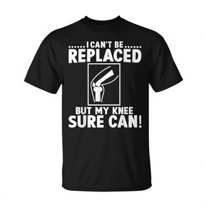 T-shirt de chirurgie bionique pour remplacement du genou, pour hommes et femmes, cadeau humoristique médical - Product Image 2