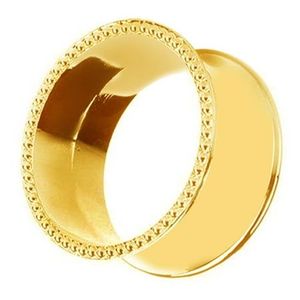 Anillo de Servilleta de Metal Dorado que Ofrece un Aspecto Lujoso para Eventos de Cena Formales, Bodas y Ocasiones Exclusivas - Product Image 1