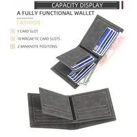 Dompet Kulit Desain Logo Kustom Prancis FD0000314 Buatan Prancis Label Pribadi OEM ODM Pabrik Manufaktur untuk Promosi Merek