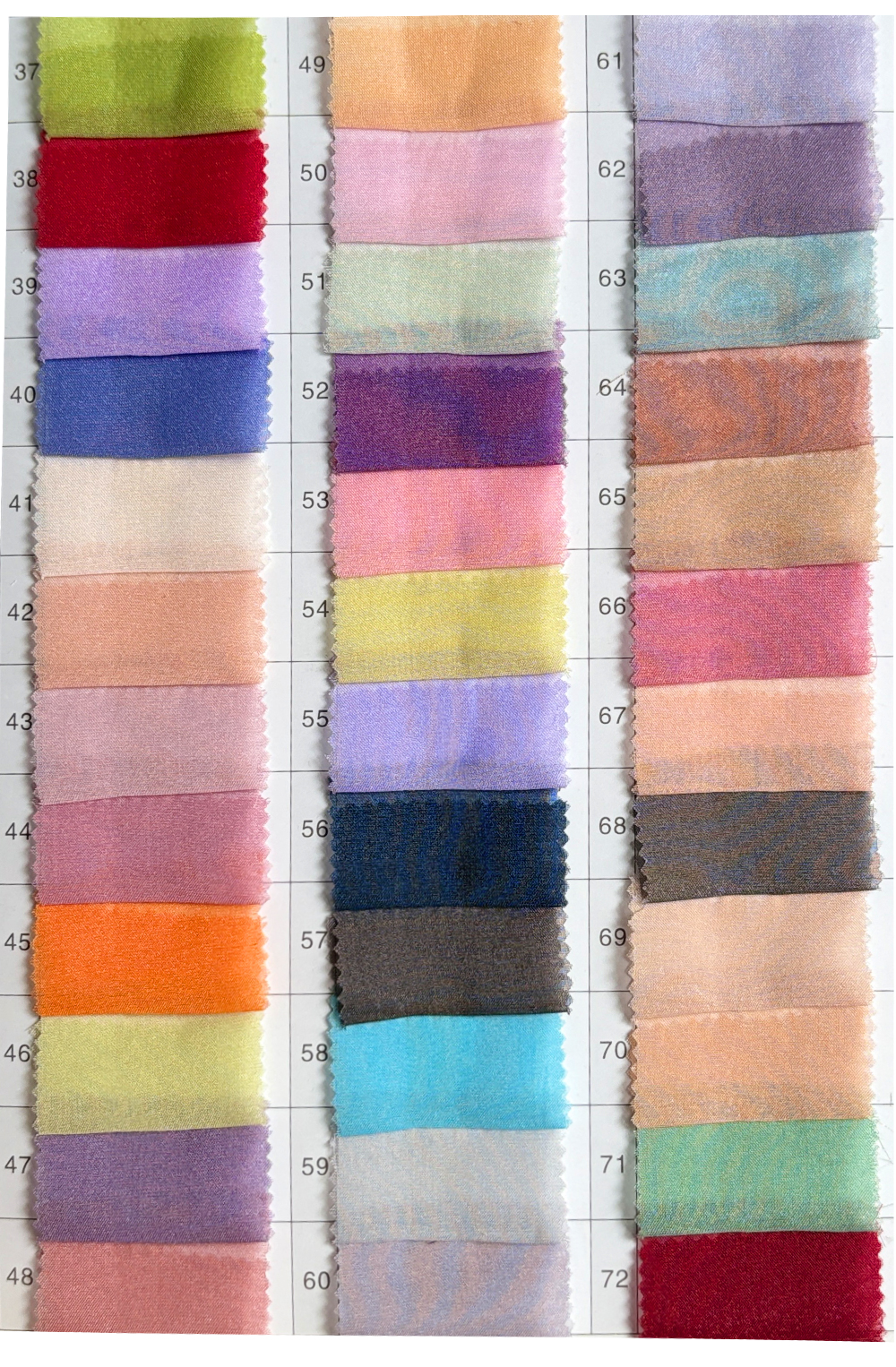 Carte de couleur 2