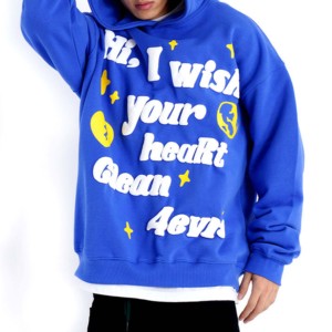 Sudaderas con Capucha para Hombre al por Mayor 2026, 100% Algodón, Estampado Puff, Bordado, Personalizables, para Invierno - Product Image 5