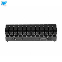Barra de Luz LED Móvil para Exteriores IP65 de 12x60W RGBW 4 en 1 con Zoom, Efectos de Haz y Pixel para Iluminación de Escenarios
