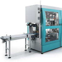 GEOS Emballeuse de caisses à grande vitesse avec ruban thermofusible Encartonneuse à chargement latéral automatique pour les cartons américains RSC/HSC Application alimentaire