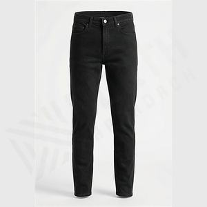 Jeans en denim délavé de qualité supérieure pour l'hiver et l'automne, pour hommes, styles streetwear tendance personnalisables, vente en gros personnalisée - Product Image 1