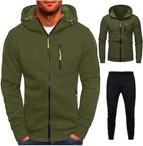 Personalizable XL Tamaño de los hombres Gimnasio Deportes Chándal Trajes Último Diseño Poliéster Casual Pantalones Cortos de Verano con Cremallera Frontal Ecológica - Product Image 1