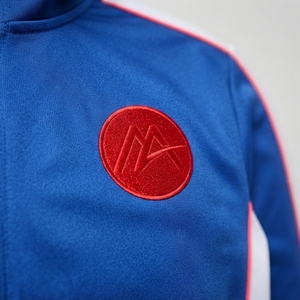 <b>Men</b> Royal Blue Tracksuit Set Full Zip Athletic <b>Jacket</b> Jogger Pants <b>White</b> Side Stripes Sportswear Training Gym Running Fitness - Product Image 6