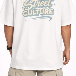 T-shirt graphique streetwear surdimensionné pour homme, décontracté, manches courtes, coton, col rond, coupe ample, style urbain - Product Image 6