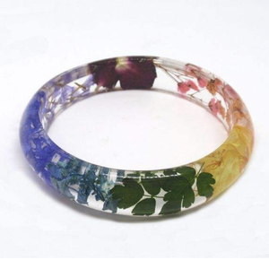 Handmade Texture Retro Irregular Chunky Resign Cuff Bangle <b>Bracelet</b> Statement Vintage Geometric <b>Charms</b> Resin Unisex Multi-colors - Product Image 4