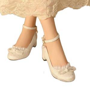 Sandales à talons hauts pour femmes de haute qualité, en cuir véritable, polyvalentes, confortables et décontractées - Product Image 5