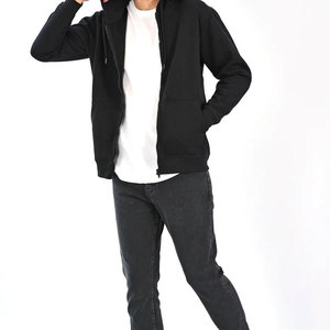 Sweat à capuche personnalisé pour hommes avec manches longues sweat à capuche zippé tissu doux confortable et respirant meilleure qualité sweats à capuche pour hommes vente en gros - Product Image 5
