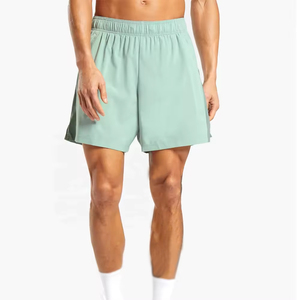 Pantalones Cortos Deportivos de Secado Rápido para Hombre, Informales, a la Moda, de Color Sólido, con Cintura Elástica, Nueva Moda para Entrenamiento - Product Image 5