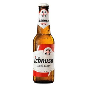 Cerveza Lager Ichnusa Anima Sarda 33 Cl 4.7% Color Claro, Elaborada con Frutas y Vegetales, Lista para Beber, en Botella - Product Image 1