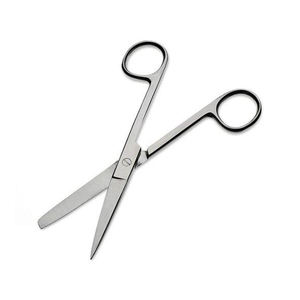 Instrumento oftálmico Manual de 14cm de alta calidad, tijeras médicas de acero inoxidable para vendaje quirúrgico, diseño Romo Curvo - Product Image 6