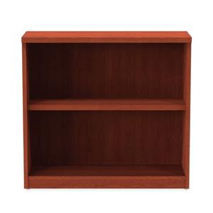 Bibliothèque à 2 étagères Alera Valencia Series ALEVA633032MC, cerisier moyen, 31,75 po. X 14 pouces X 29,5 pouces Installation de type vertical - Product Image 3