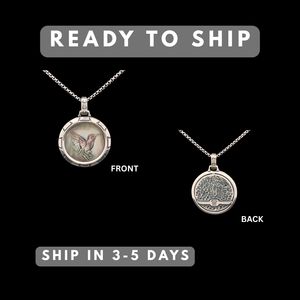 Colgante de Lagarto en Plata de Ley 925 |   Lapislázuli Natural |   Joyería Fina Personalizada para Hombre OEM |   Cantidad mínima de pedido: 1 pieza - Product Image 3