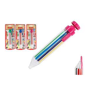 Plastistar penna promozionale in metallo Multi-Pen 8-in-1 utilizzata per vari scopi - Product Image 1