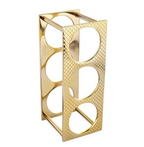 Estante de vino de Metal de alta demanda, soporte independiente apilable para botella de agua, organizador de almacenamiento de vino para encimera de cocina - Product Image 3