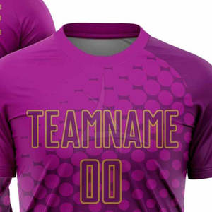 ชุดฟุตบอลแบบระเหิดสำหรับทีมชุดเครื่องแบบเสื้อเจอร์ซีย์พร้อมกางเกงขาสั้น - Product Image 5