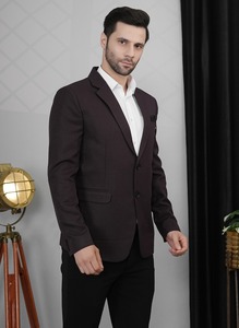 Blazer de Traje para Hombre de Primera Calidad, Elegante, para Reuniones de Negocios, Bodas, Fiestas y Eventos Corporativos, Disponible para la Venta - Product Image 3