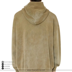 Sudadera con Capucha Oversize Unisex de Invierno, 100% Algodón, Forro Polar Grueso, con Logotipo Personalizado, Apliques Bordados, Bolsillo Estampado - Product Image 5