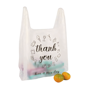 Bolsa de camiseta ecológica no tejida al mejor precio, bolsa de chaleco no tejida para supermercado, tamaño personalizado, proveedor de Vietnam - Product Image 3