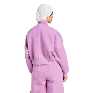 ชุดวอร์มคอตตอนคอตตอน100% ของผู้หญิง, ชุดวอร์มผ้าฟลีซแฟชั่นฤดูใบไม้ผลิ/ฤดูใบไม้ร่วงชุดแฝดสไตล์ซิงค์ - Product Image 4