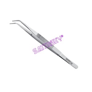 PINCE HEMOSTATIQUE HALSTED-MOSQUITO courbée 12.5cm Instruments en acier inoxydable fabriqués avec AISI 420 - Product Image 6