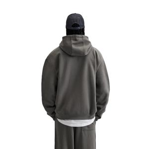 Sudadera con capucha de mezcla de algodón y Jogger para correr para hombres y mujeres, conjunto de cordón deportivo multicolor transpirable de talla grande - Product Image 3