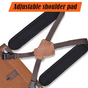 High Quality Flame Resistant Leather <b>Men</b> Safety <b>Aprons</b> Professional Made Latest Design Custom Size Safety <b>Aprons</b> - Product Image 4