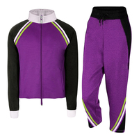 Ensemble de survêtement pour homme, ensemble de veste de survêtement, vêtements de sport, style uni, sweat-shirt en tricot, pantalon de survêtement, ensemble de sport pour homme