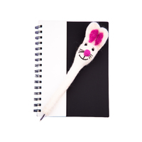 Estuche para Lápices de Yute Personalizable con Personajes de Dibujos Animados de Animales, Multicolor, Certificado ISO, Divertido, Funda para Bolígrafos, el Mejor de Himalaya