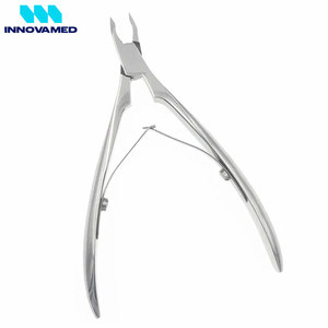 Outil de coupe-ongles chirurgical en acier inoxydable pour soins de pédicure Utilisation dans le salon Pince à cuticules avec pinces de podiatrie à long manche - Product Image 3