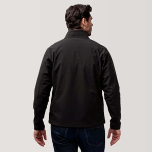 Veste Softshell pour homme coupe-vent et respirante, idéale pour le travail en extérieur, les voyages et le port quotidien par tous les temps - Product Image 2
