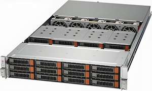 Hpc Superserver 6028R-E1CR24N 2U Rack 10Gbe Centro DE DATOS Servidor de almacenamiento en Red 24 Bay 3Tb Ddr4 Ecc Ram - Product Image 2