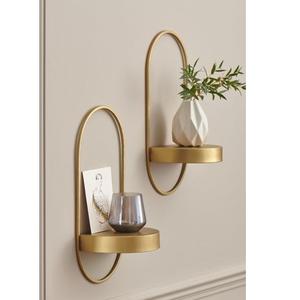 Support mural en métal noir pour maison hôtel ou bureau porte-fleurs artificielles pour dessus de table décoratif MS Ho - Product Image 5